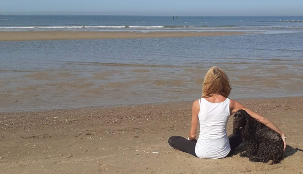 stress burn out, ontspannen met je hond, online ontspanning, online cursus ontspanning